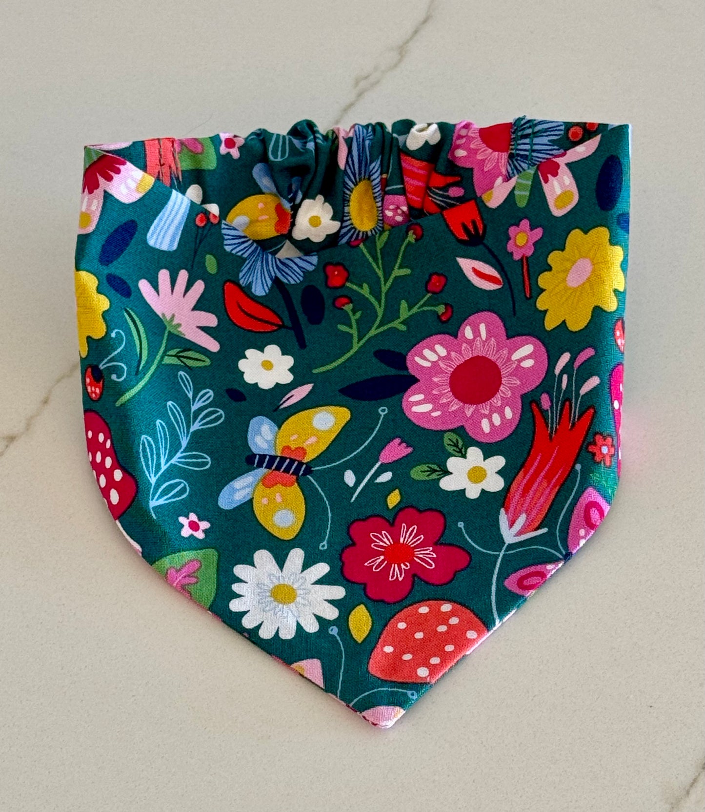 Shrooms & Flowers Bandana