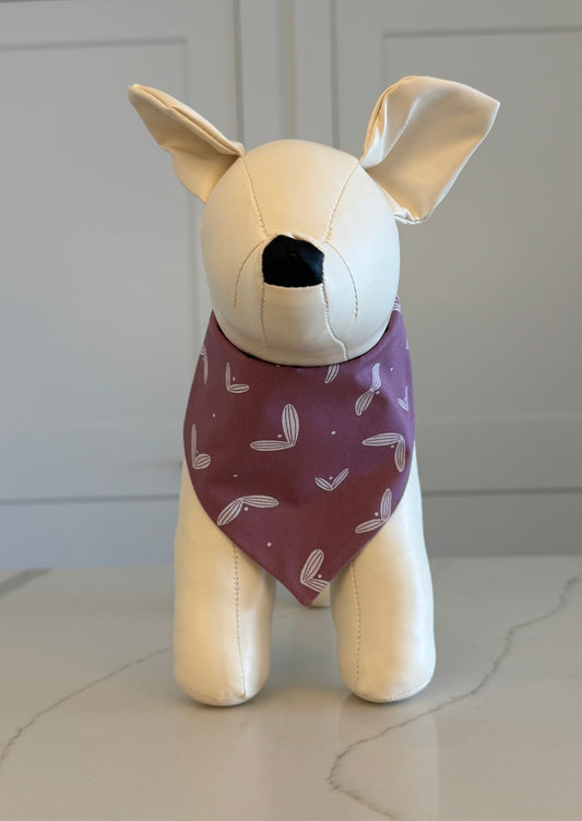 Purple Dog Bandana