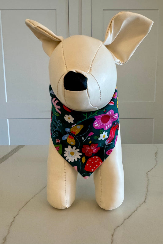 Shrooms & Flowers Bandana