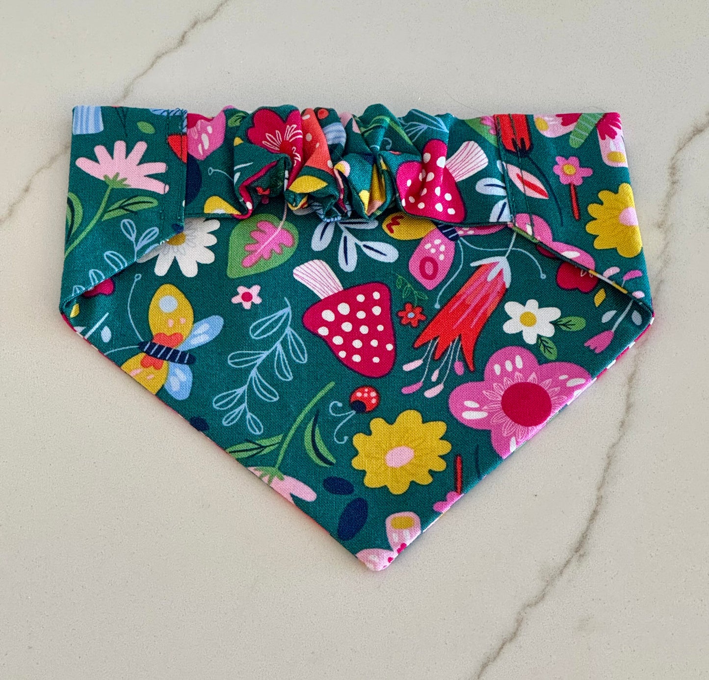 Shrooms & Flowers Bandana
